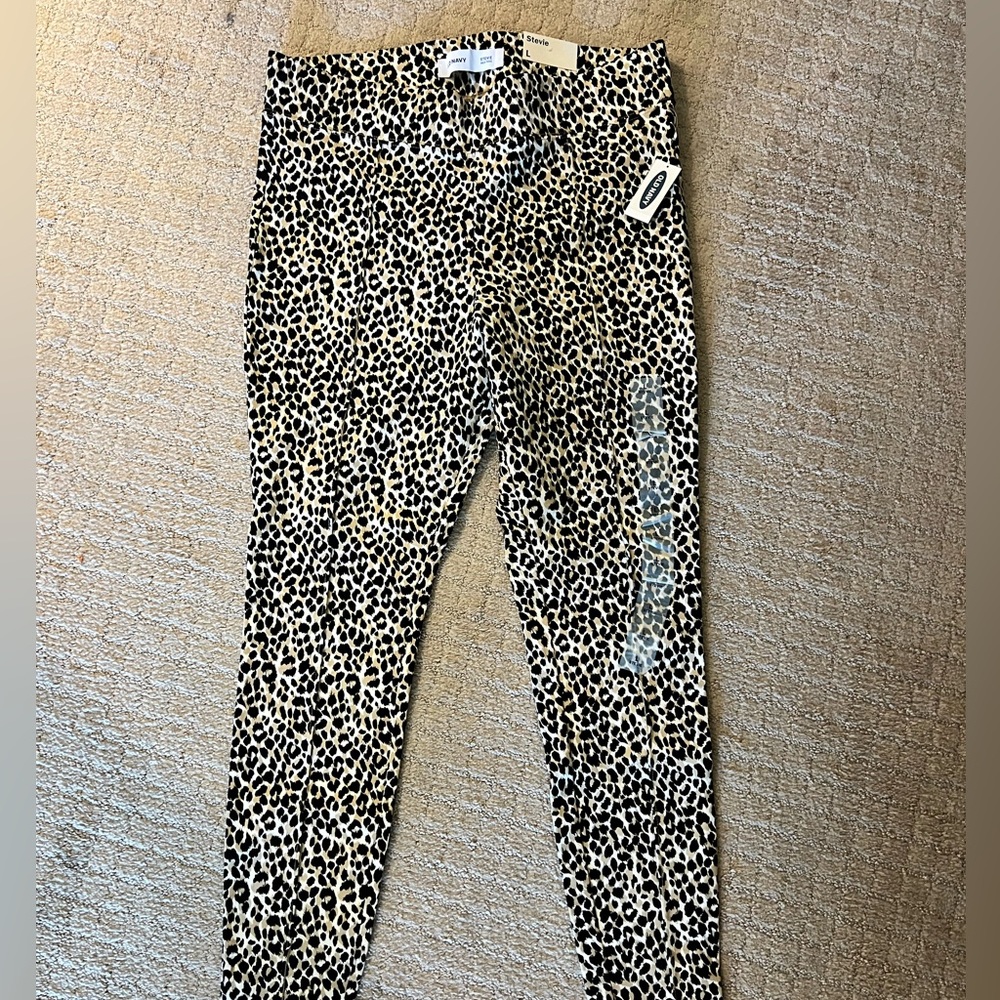 Old Navy animal print dress pants
